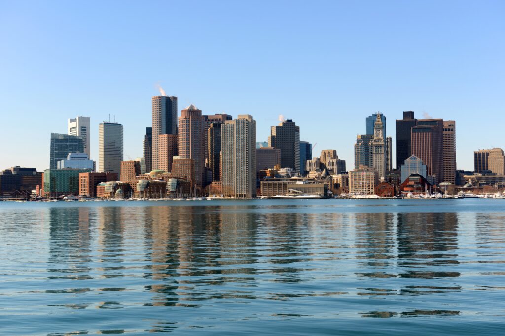 A picture of Boston, US. Midaxo office location