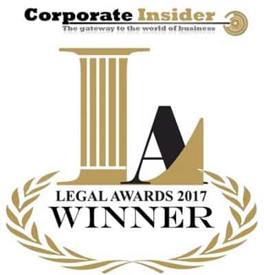 Image of Corporate Insider 2017 Legal Awards