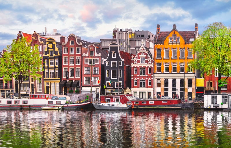 A picture of Amsterdam, The Netherlands. Midaxo office location