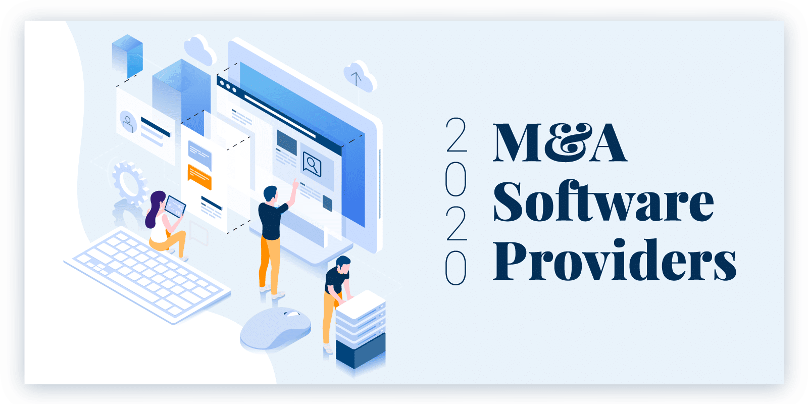 2020 M&A Software Providers banner image