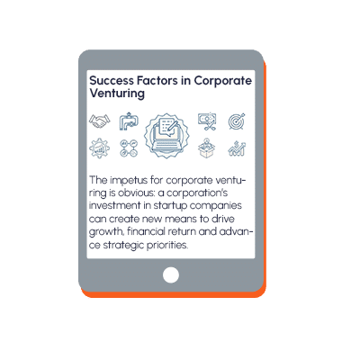 image of Success Factors in Corporate Venturing blog post