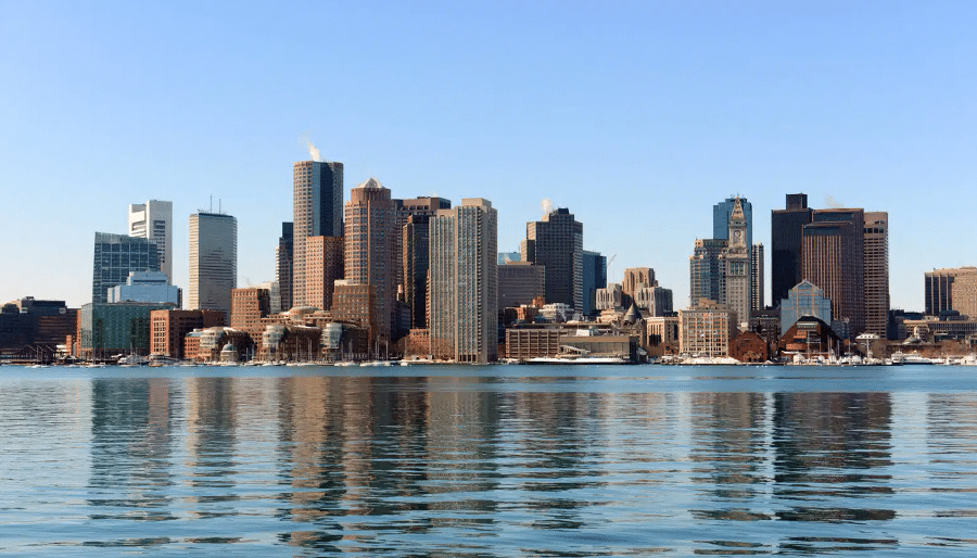 A picture of Boston, US. Midaxo office location