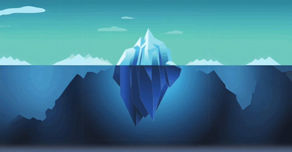 Iceberg image illustrates the hidden costs of inefficient M&A workflows