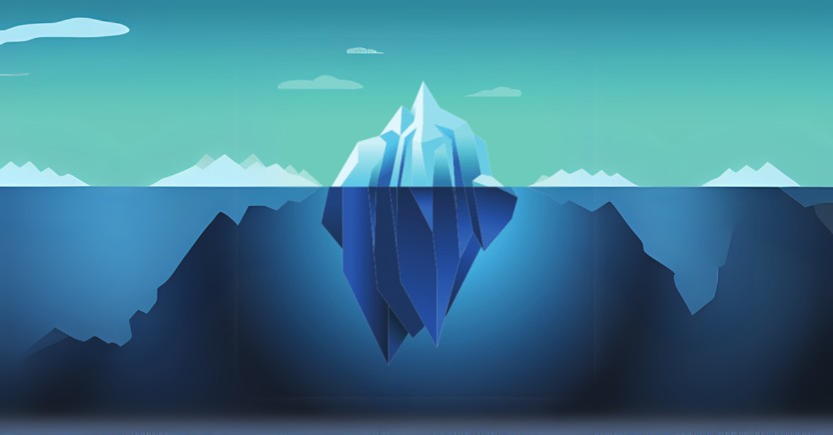 Iceberg image illustrates the hidden costs of inefficient M&A workflows