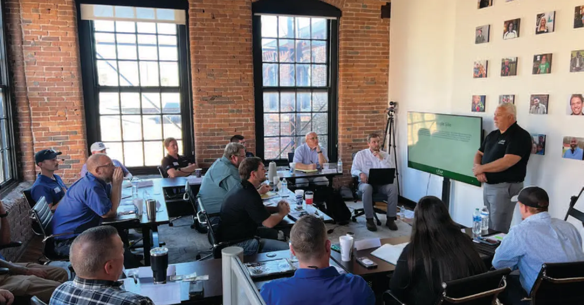 Leap Partners group meeting